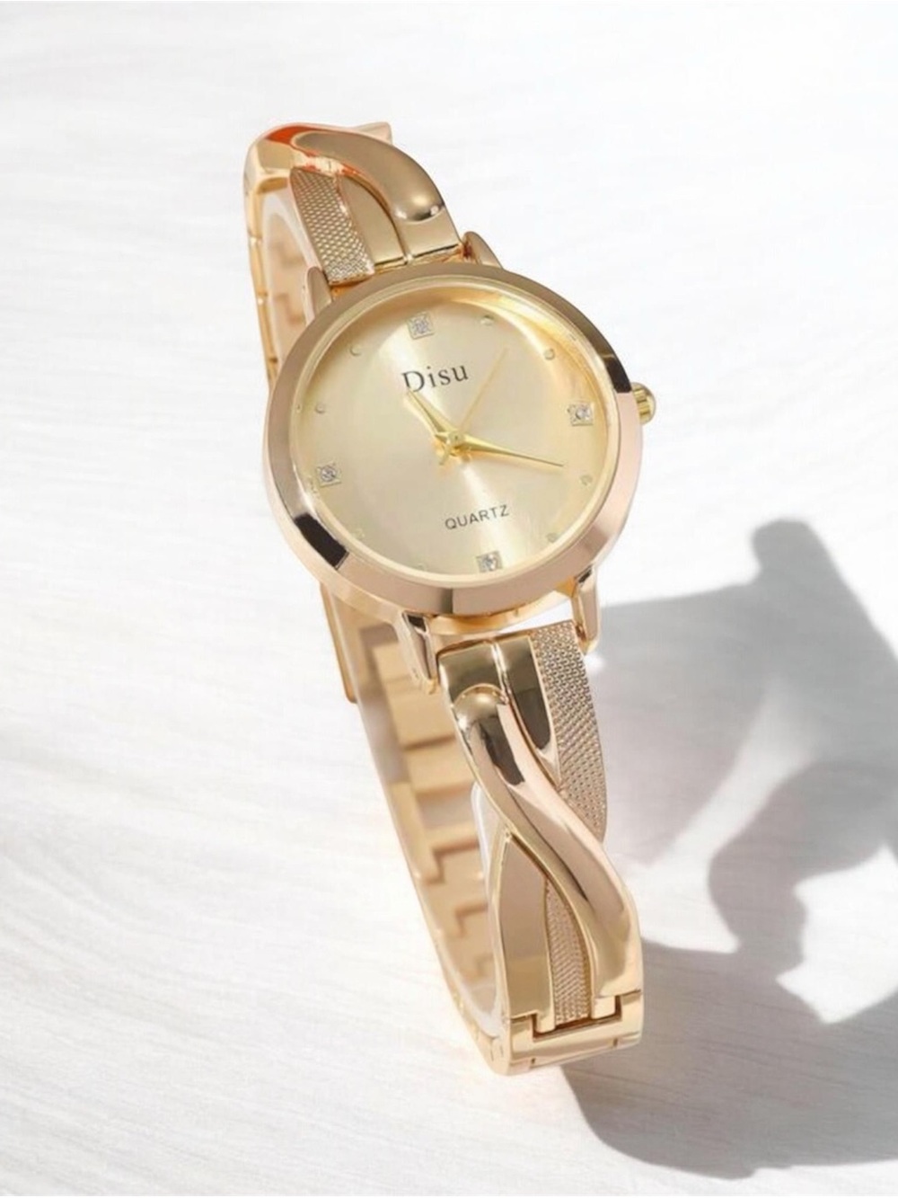 Women's Gold Bracelet Quartz Watch